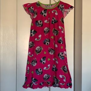 Pink Kids Dress Pet Sleepwear